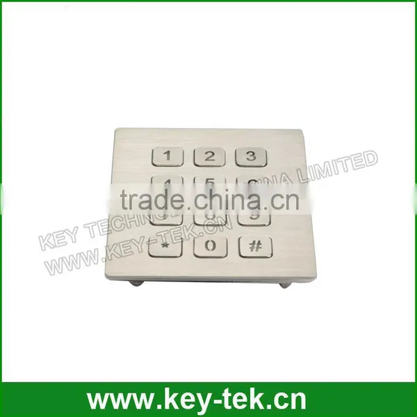 2016 New IP65 Wholesale USB PS2 Metal Numeric Keypad photo-3