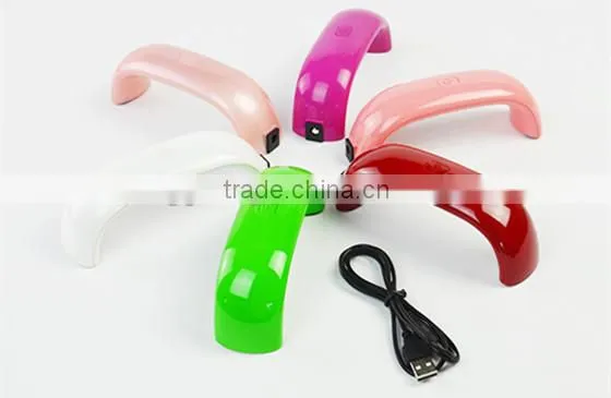 Rainbow Nail Lamp USB Phototherapy Lamp 9 w LED Portable Phototherapy Machine