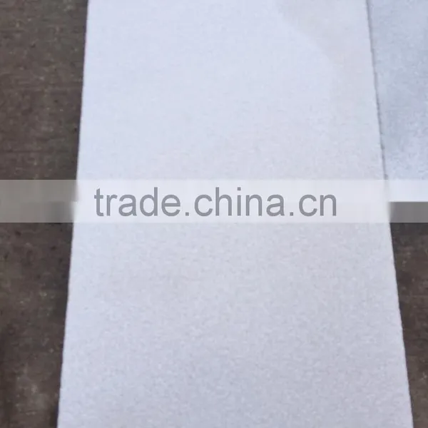 30 x Free Lenght Sandblasted Turkish White Marble Tiles photo-3