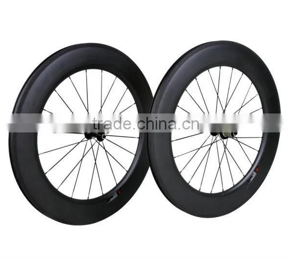 Hot Sale New Design High Stiffness New 21mm 23mm 25mm Width Carbon Clincher 700c Wheelset photo-3