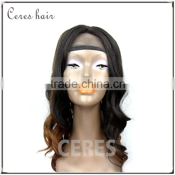 Cheap Factory Price 100% Human Hair Lace Front Wigs Lace Front Ombre Wigs for Black Women photo-3