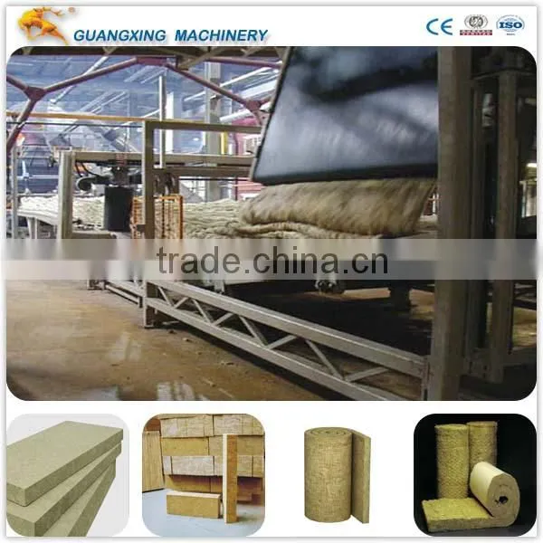 CE Certified Rock Wool Insulation Blanket Wire Mesh Production Line photo-4