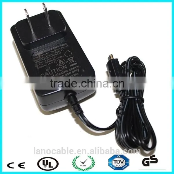 US Plug Micro Usb 5v 1a Power Adapter photo-4