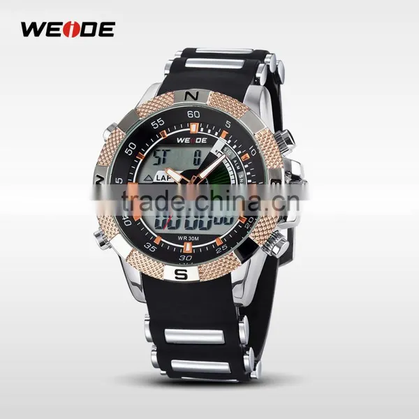 WH1104-14 WEIDE 2014 China Image Watch Men Silicone Watch Band photo-2