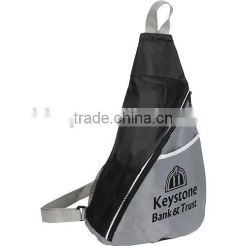 210D Polyester Sling Bag Sling Backpack