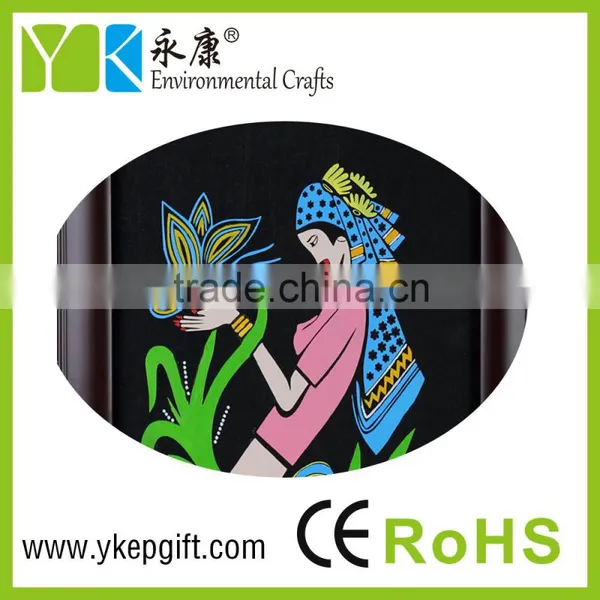 Manmade Beautiful Yong Girl Picture Frame for Decoration photo-3