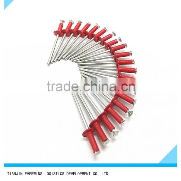 Red Color Countersunk Head Waterproof Aluminium Blind Rivet photo-6