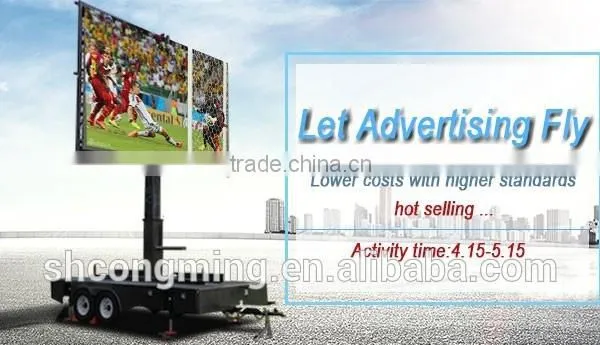 Hot Selling Products Mobile Outdoor Led Display Trailer photo-2