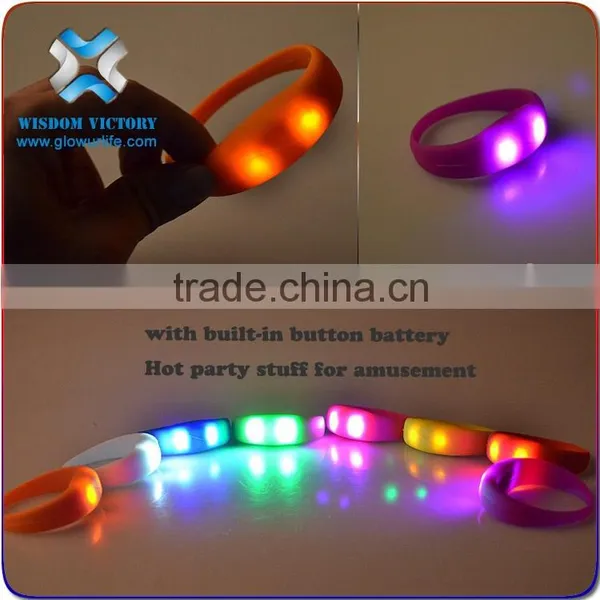 Christmas Sound Activated Led Light Bracelet,led Bracelet photo-6