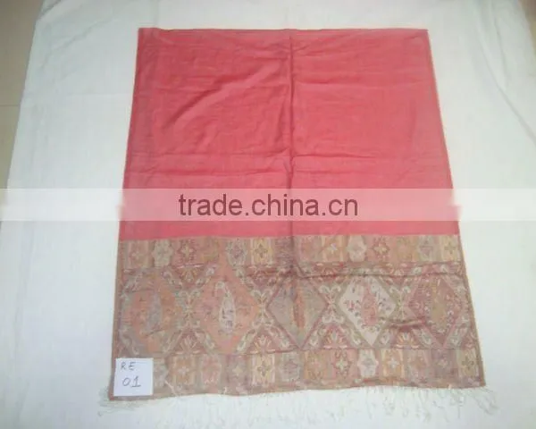 100% Viscose Jacquard Shawls.
