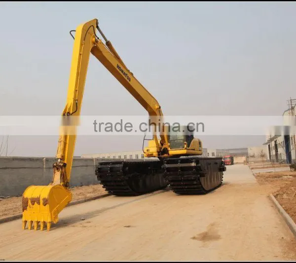 Long Arm , Long Boom , PC220 Amphibious Excavator , JYSL-350-3