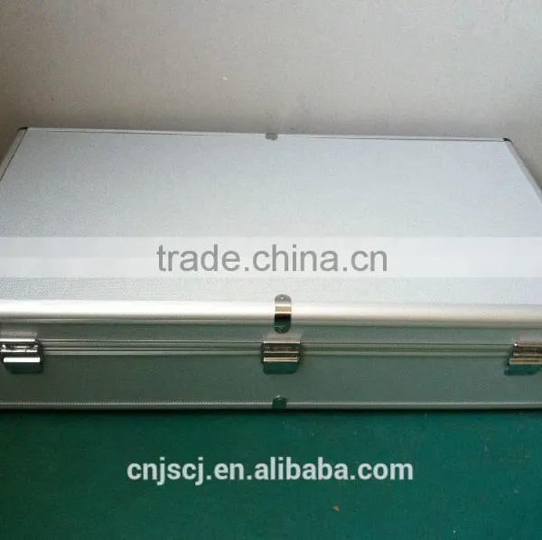 Hot Sale Silver ABS Tool Case,permanent Protection ABS Aluminum Tool Carrying Case With Lock photo-2