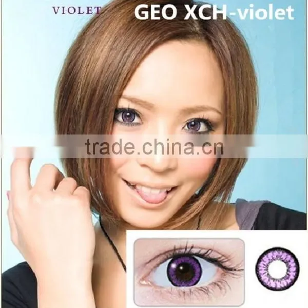 Korea Brand GEO XCH Green Color Contact Lens Geo Contact Lens Wholesale photo-5