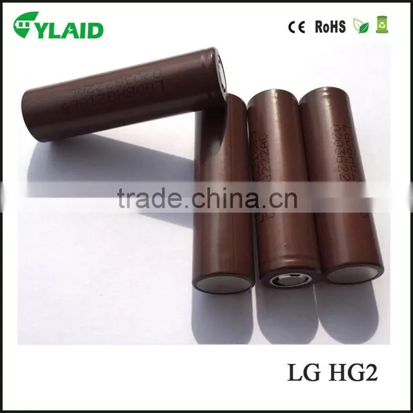 New High Quality Low Price in Stock lg 18650hg2 Rechargeable Battery Li-ion for Newest Vapor Gold Rush Kit Ecig