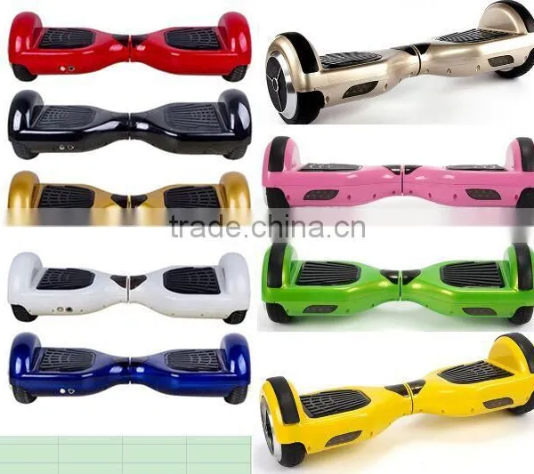 2015 Intelligent Self Balancing Scooter Two Wheels Electric Scooter Sensor Control Vehicle 2 Wheel Electric Standing Scooter photo-3