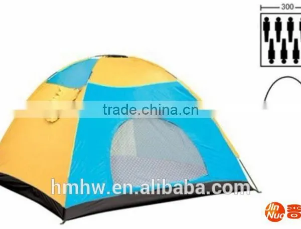 6 Person Tent Double Layer Polyester Fabric Hiking Tent photo-3