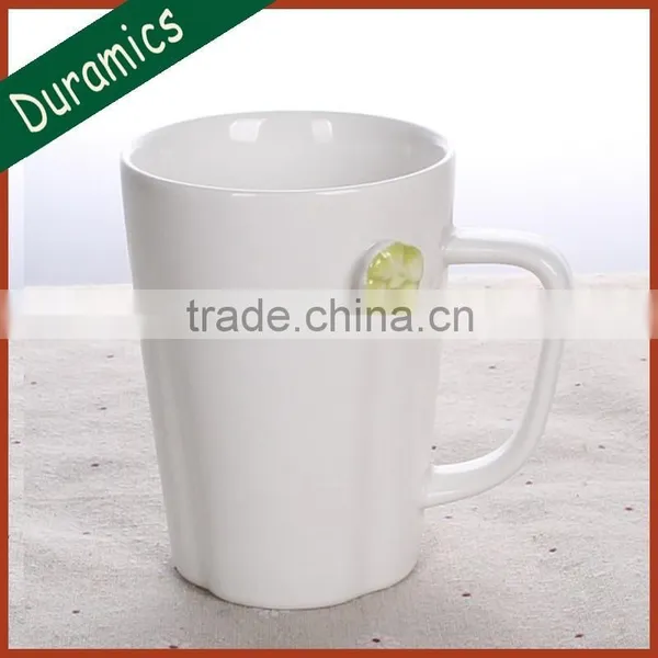 Fashionable Custom Ceramic Mug With Flower photo-4