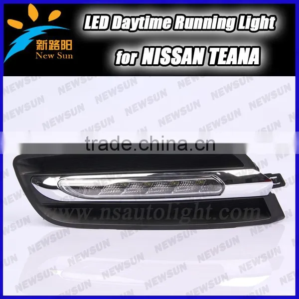12V Led Daylight Drl Lamp for Teana LED Daytime Running Lights High Quality 6LED DRL Super-bright Led Drl Headlights