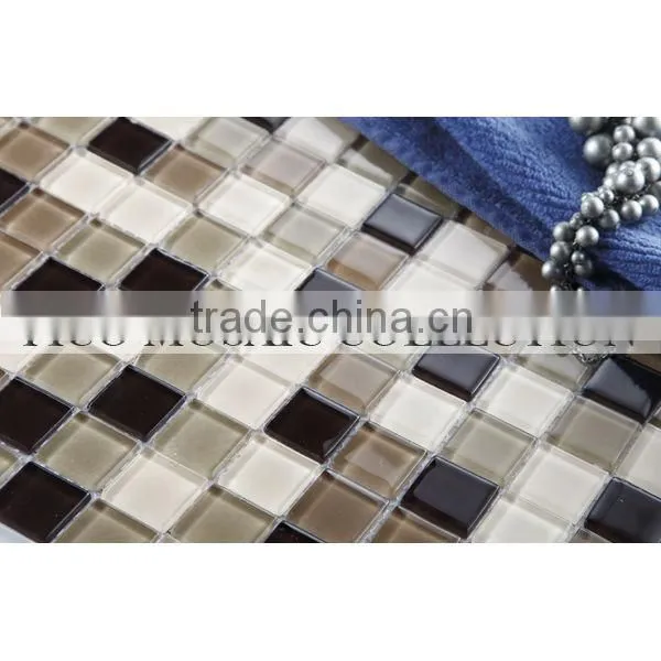 Fico Mosaic, GX176, Silver Mirror Mosaic Vases
