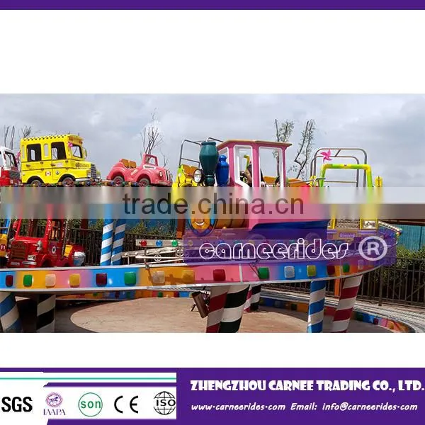 Electric Train Hot Sale!!!carnee Shuttle Train Kids Game Mini Shuttle Electric Train Rides for Sale photo-3