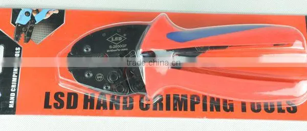 CE ROHS Experience Production for 10years LSDgood Qutails Pliers for Wire-end Ferrules S-2550GF Ratchet Hand Crimping Tools photo-2