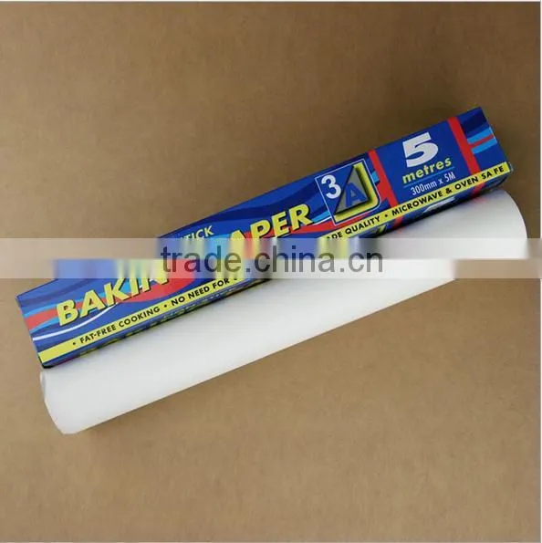 Customized Silicone Grease Proof Food Wrapping Cooking Parchment Paper photo-4