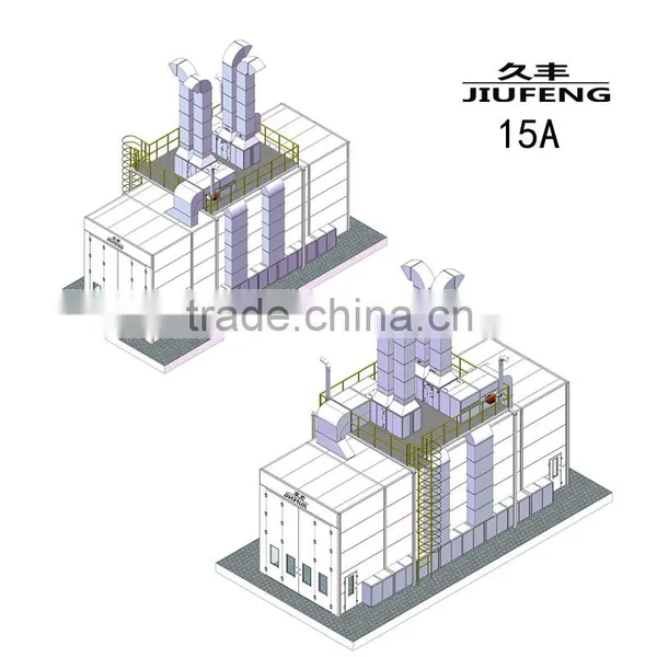 Wholesale JF 15A Best Bus Baking Room/bus Baking Machine/bus Spray Booth photo-5