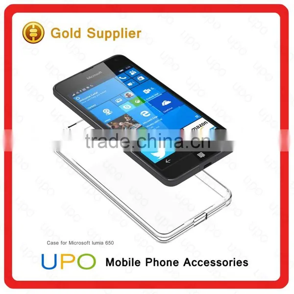 [UPO] Acylic High Clear PC TPU Mobile Phone Case for Nokia Microsoft 650 Stock photo-3