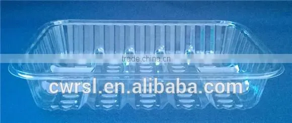 Supermarket Consumable Item PET Tray for
