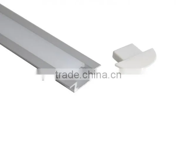 Recessed Stainless Stell Brackets Led Strip Aluminium Profile TED001P02 photo-3