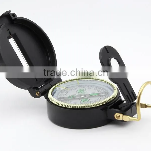 ABS Army Camping Lensatic Sighting Compass