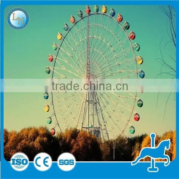 Beauty China Amusement Rides Sky Tourist Wheel! Outdoor Romantic Ferris Wheel For Sale photo-3