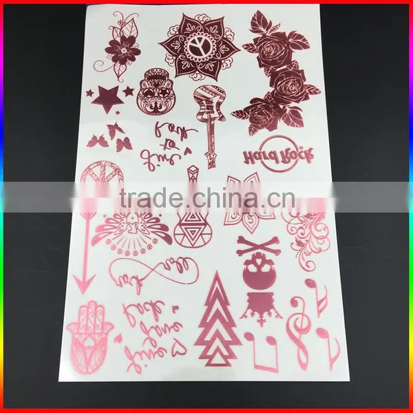 Red Flash Temporary Tattoo Sticker Supplier photo-2