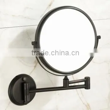 2014 New Design Round Style Wall Mounted Antique Bronze Double Face Bath Mirror photo-3