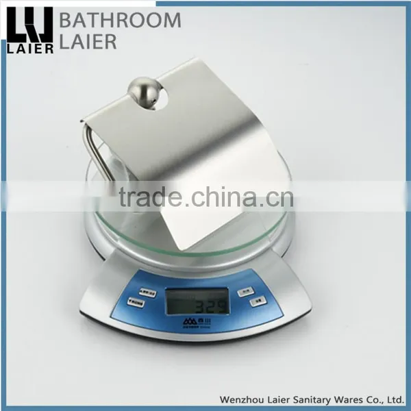 No.13133 Hot Sale Modern Bathroom Stainless Steel Brush Nicked Wall-Mounted Bathroom Accessories Paper Roll Holder photo-5