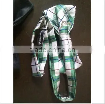 Mini Bow Tie for Decoration With Kids Children Boys Toddler Baby Green Tan Plaid Cotton Clip on Bow Tie Bowtie