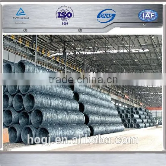 5.5mm Hot Rolled Low Carbon Steel Wire /steel Wire Rod on Sale photo-5