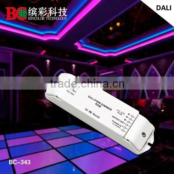 BC-343 12v-24v 3 Channels Led Dali Dimming Driver Rgb Led Dali Driver photo-5