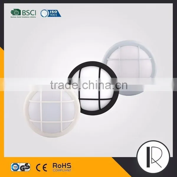 Top Sale Ip44 Led Shower Lamp Waterproof Led Round Plastic Ceiling Light Camera Covers,led Bulkhead Light Fitting photo-4