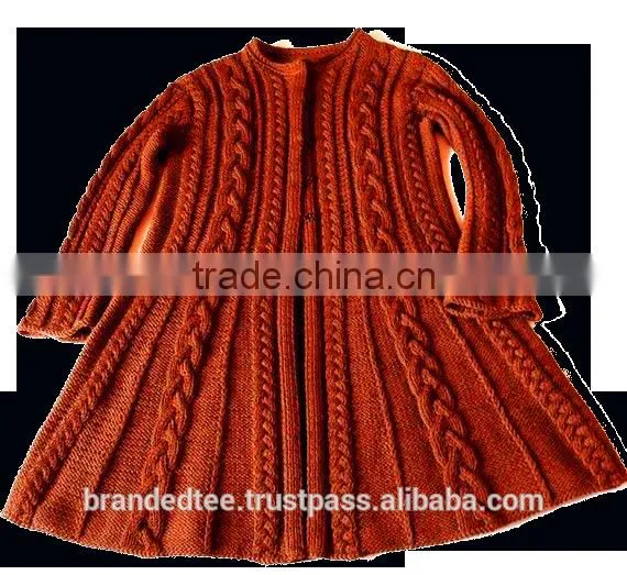 Hand Knitted Sweater HOT DESIGN MANY COLOR Cabel Custom Made photo-2
