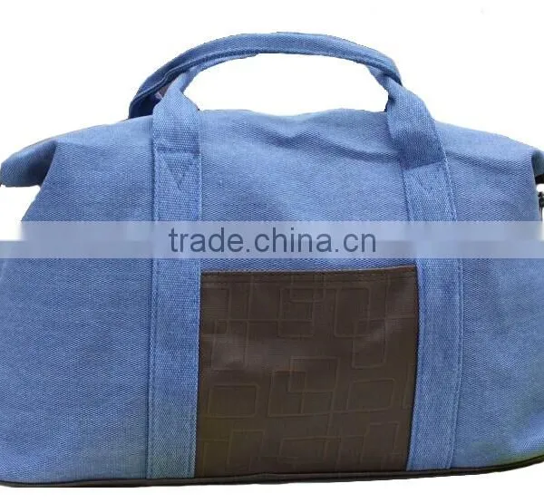 Canvas Weekend Duffle Bag Tote Travel Bag photo-4