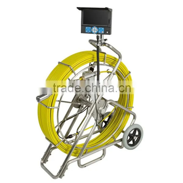 TVBTECH 3299F Self Leveling Water Pipe Inspection Camera With Meter Counter And Dvr Function photo-2
