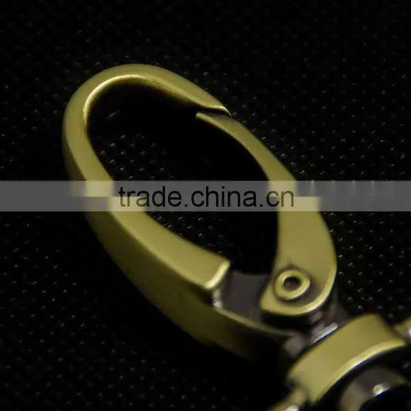 Silver Plated Black Metal Snap Hook (3564) photo-2