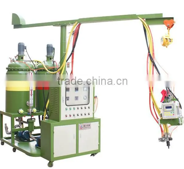 Second Hand Semi-disc Low Pressure Polyurethane Foam Shoe Sole Injection Machine photo-2