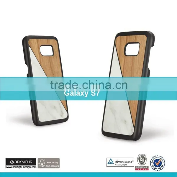 3D KNIGHT 2016 New Arrival Natural Wood Wooden Phone Case For Samsung Galaxy S7 photo-5