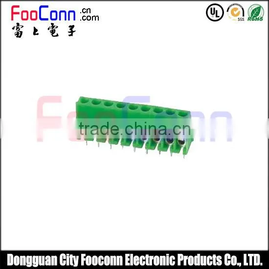 3.50mm Green Spring Clamp Terminal Blocks photo-3