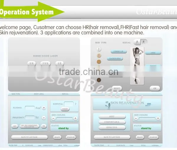 Beauty Salon Equipment Facial Care Diode Laser Hair Removal Machine Portable Model DH 02 photo-4
