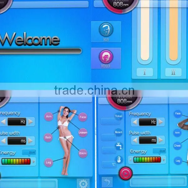 50-60HZ Skin Rejuvenation Diode Laser Dark Skin Hair Removal! Soprano Diode Laser Skin Hair Removal Ipl Machine Bode Pigmented Hair photo-3