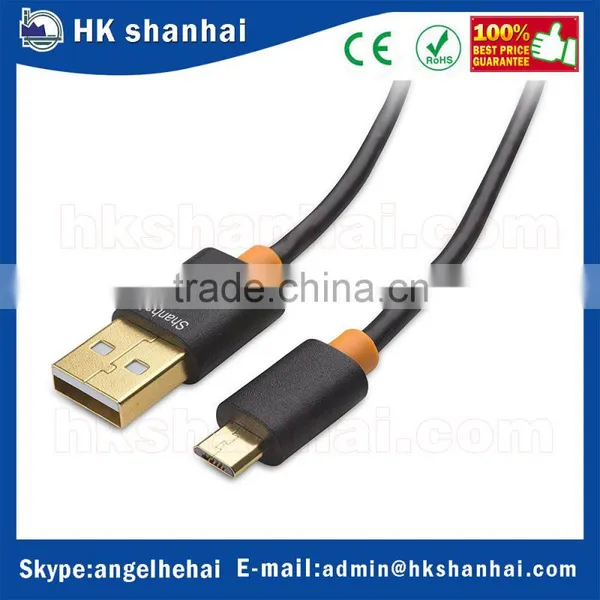 Cheap Price Hi-speed Syncing Data Cable 480 Mbps Gold Plated USB 2.0 Type a to Micro-b Charging Cable for Android photo-5