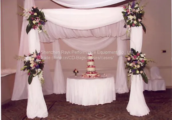 Pipe and Drape, Rk Upright and Crossbar, Colorful Fabric Sele in Globle